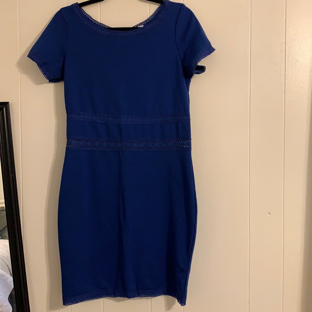 Charming Charlie royal blue dress